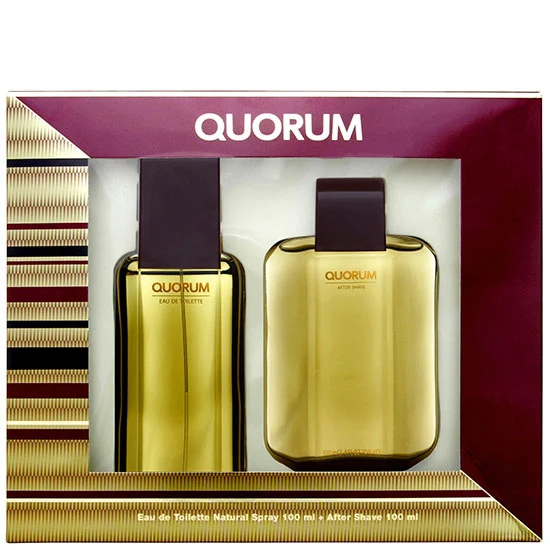 Set Quorum 2pc Edt 3.4oz Spray