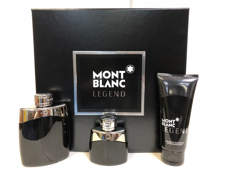 Set Mont Blanc Legend 3 pc Edp 3.3 oz spray