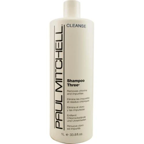 Shampoo Three Removes Chlorine And Impurities 33.8 Oz