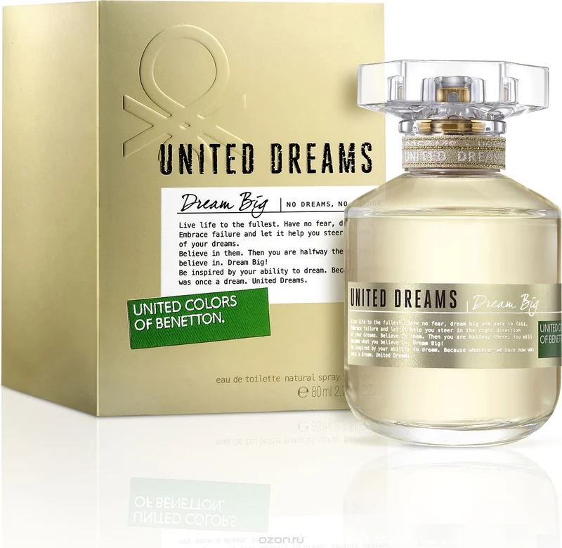 United Dreams Dream Big Woman Edt 2.7oz Spray