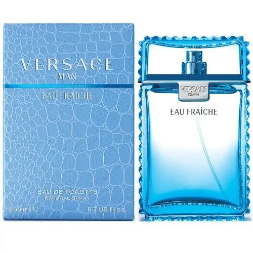 Versace Man Eau Fraiche Edt 6.8oz Spray