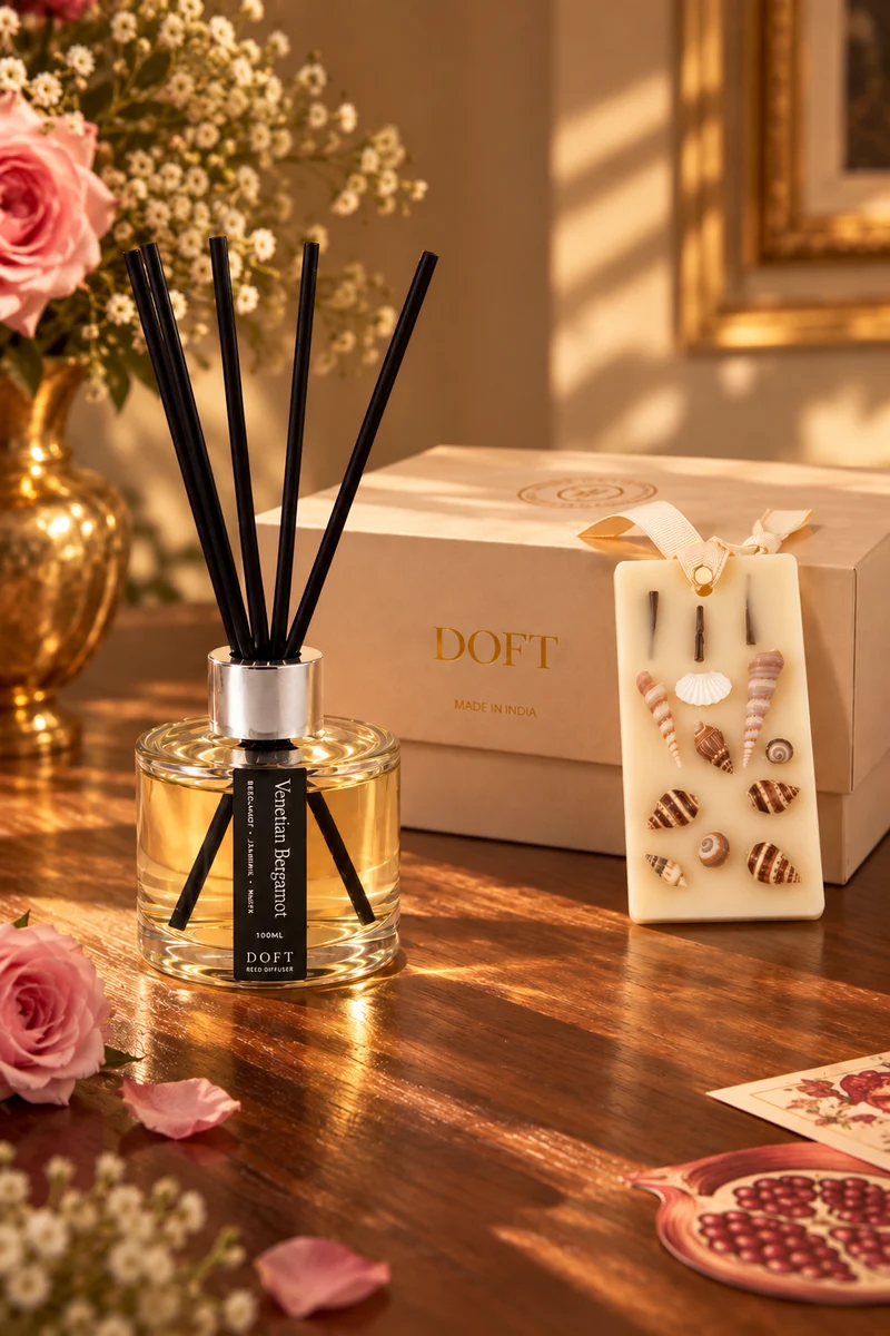 Illume Wax Tablet & Reed Diffuser · Gift Set of 2