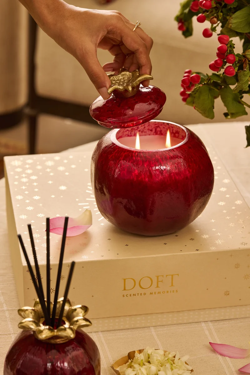 Anaar Lid Jar Candle
