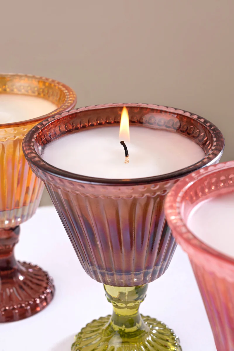 Sundae Votive Candle · Gardenia Delight