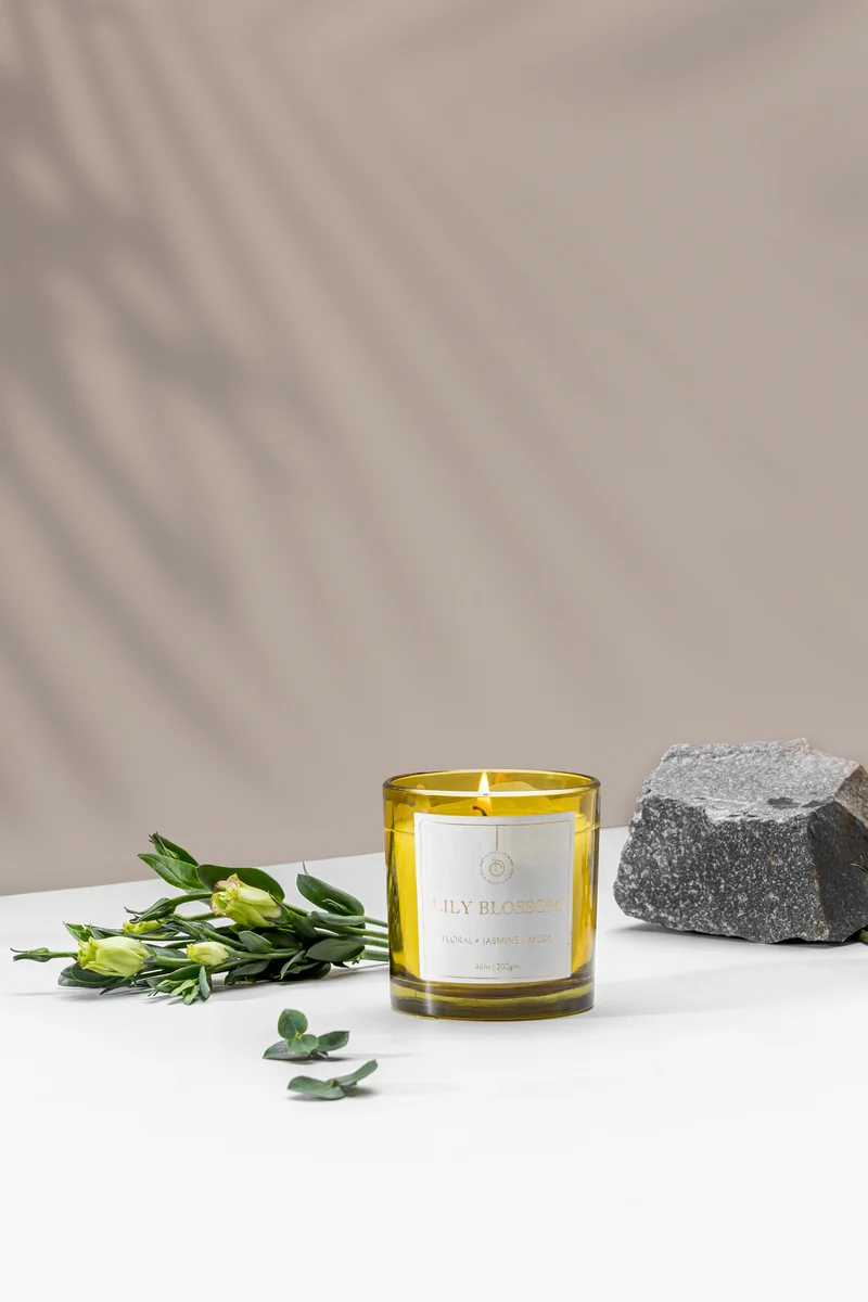 Votive Candle · Lemon · Lily Blossom