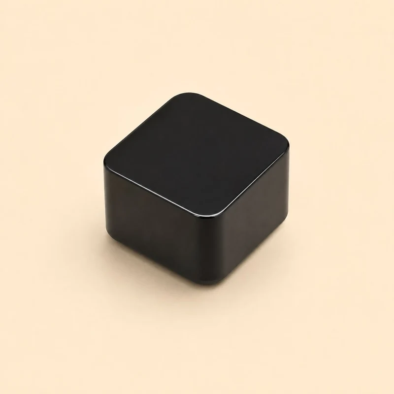 Perfume Tops - Square Black Cap - Wholesale Perfume Cap, FEA 15