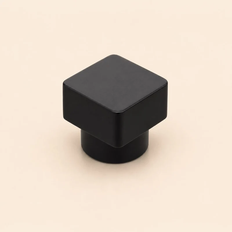 Perfume Tops - Square Top T Black Cap - Wholesale Perfume Cap, FEA 15