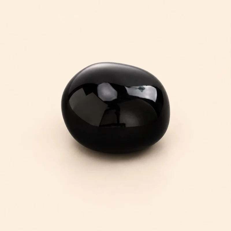 Perfume Tops - Pebble Black Cap - Wholesale Perfume Cap, FEA 15