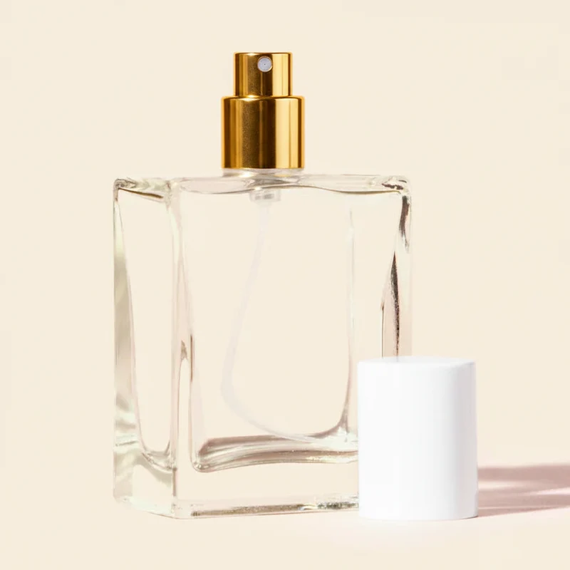 Perfume Bottles Wholesale - 50ml Victor + White Top + Gold Spray