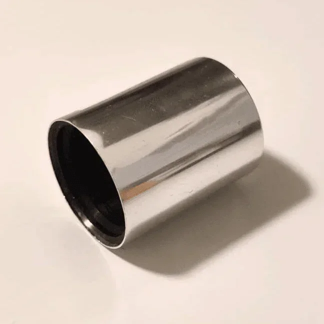 Perfume Tops - Silver - Wholesale Glossy Silver Perfume Cap Medium, Alumen FEA 15