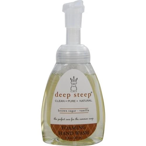 Deep Steep Brown Sugar-vanilla Organic Foaming Hand Wash 8 Oz By Deep Steep