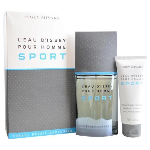Issey Miyake Gift Set L'eau D'issey Pour Homme Sport By Issey Miyake
