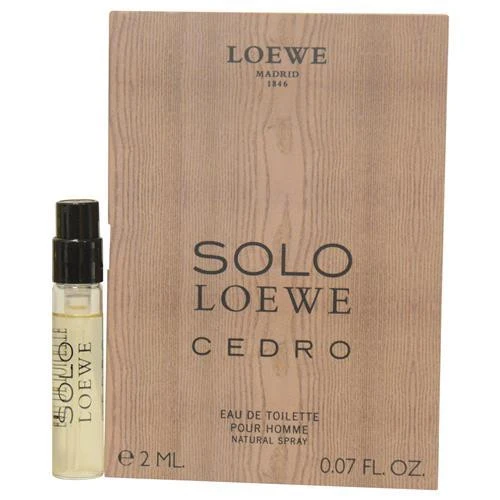Solo Loewe Cedro By Edt Spray Vial On Card