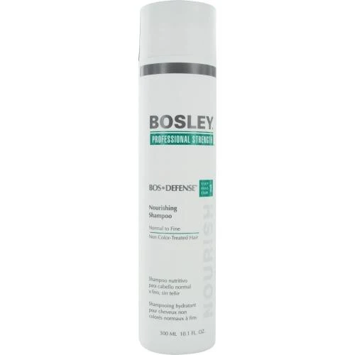 Bos Defense Nourishing Shampoo Normal To Fine Non Color Treated Hair 10.1 Oz