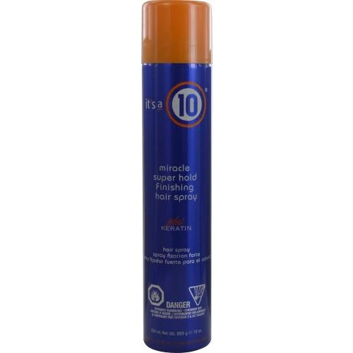 Miracle Super Hold Finishing Spray Plus Keratin 10 Oz