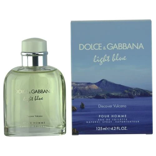 D & G Light Blue Discover Vulcano Pour Homme By Dolce & Gabbana Edt Spray 4.2 Oz (limited Edition)