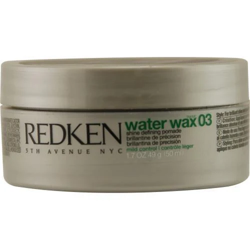 Water Wax Shine Defining Pomade 1.7 Oz (black Packaging)