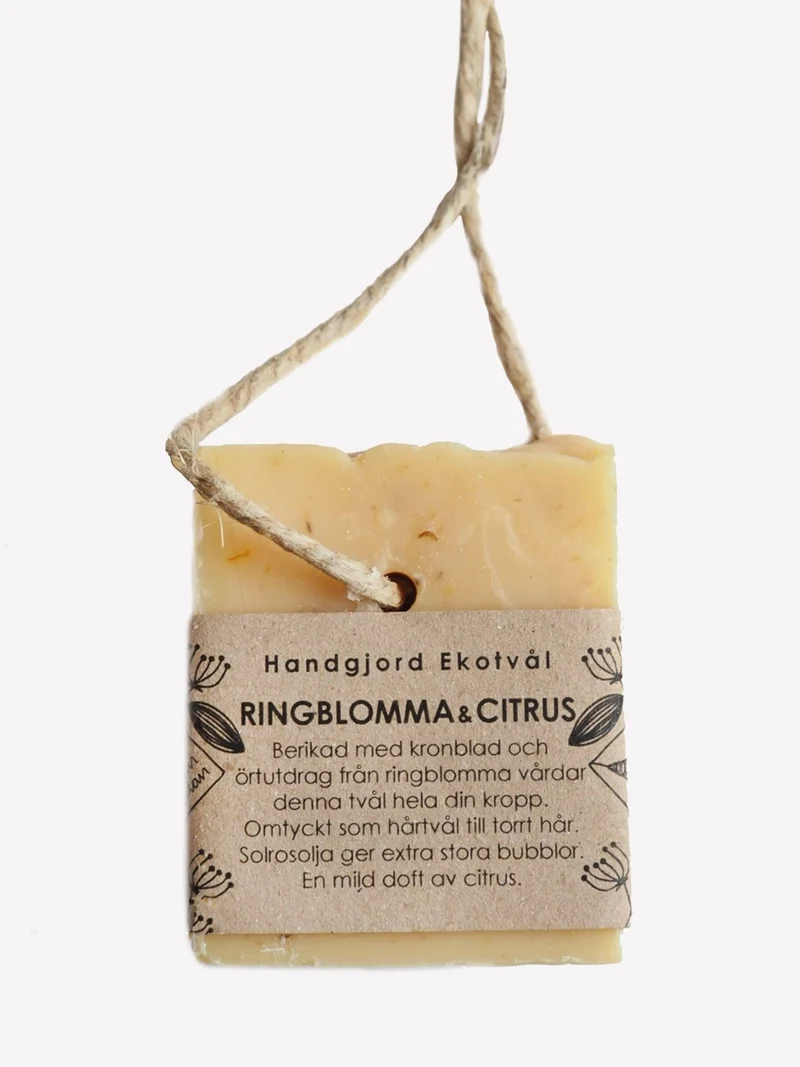 Ekotvål - Ringblomma & Citrus - För torr & känslig hud/hår