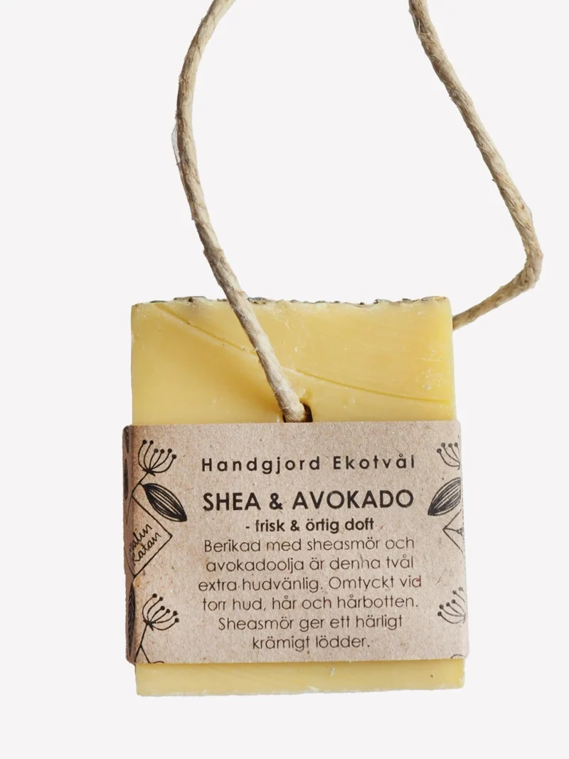 Ekotvål - Shea & Avocado - För torr & känslig hud/hår