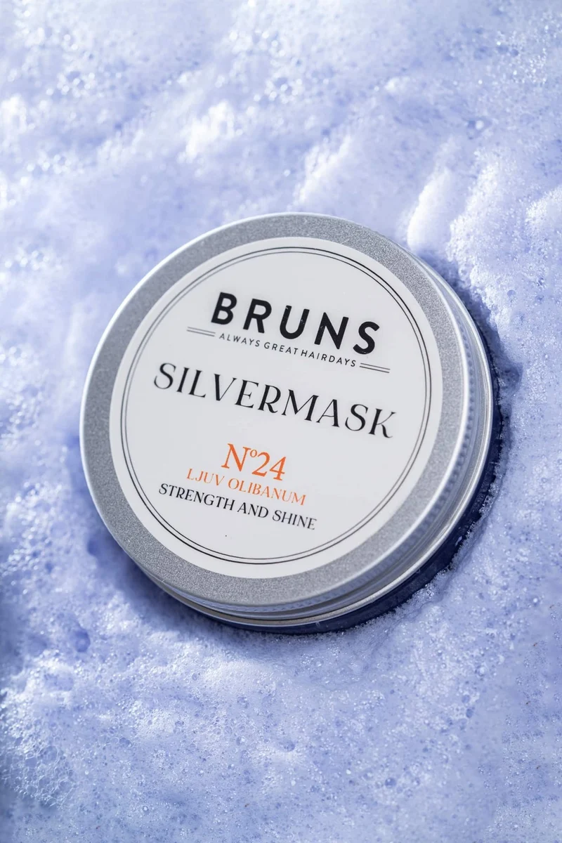 Silvermask Nº 24 - Skadat hår eller gulnat hår
