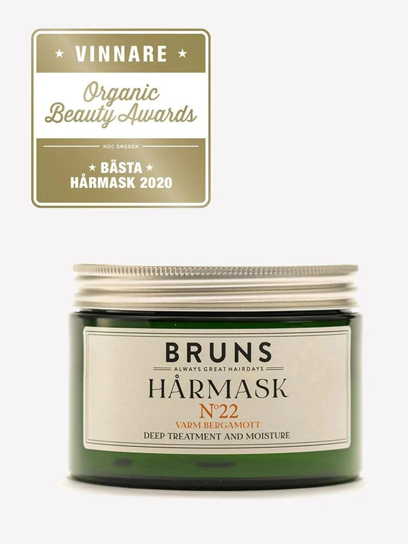 Hårmask Nº 22 - Varm Bergamott