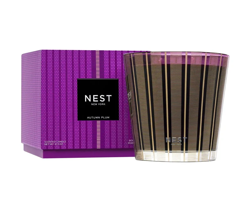 Autumn Plum Luxury Candle