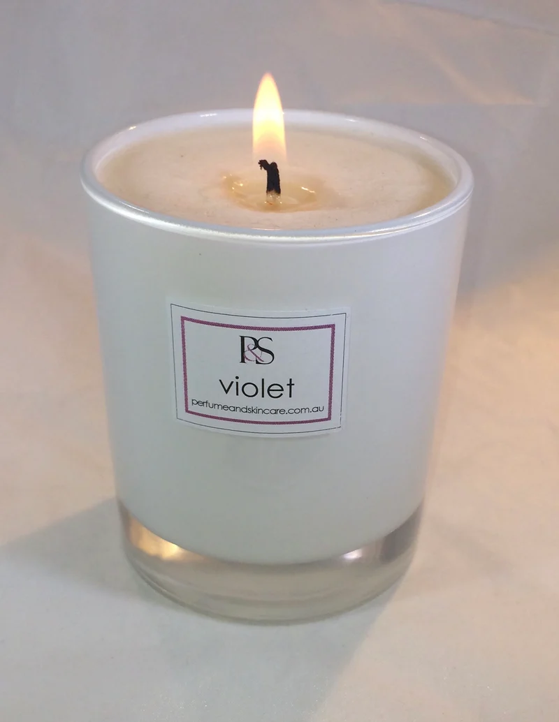 Violet Soy Wax Candle