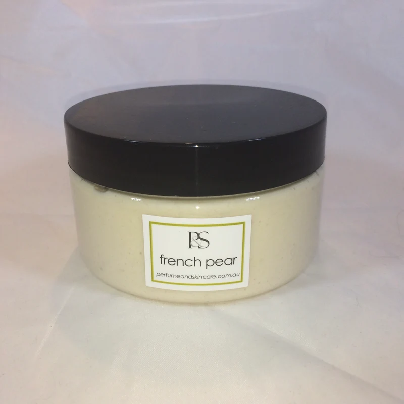 French Pear Cream Body Scrub 240gm