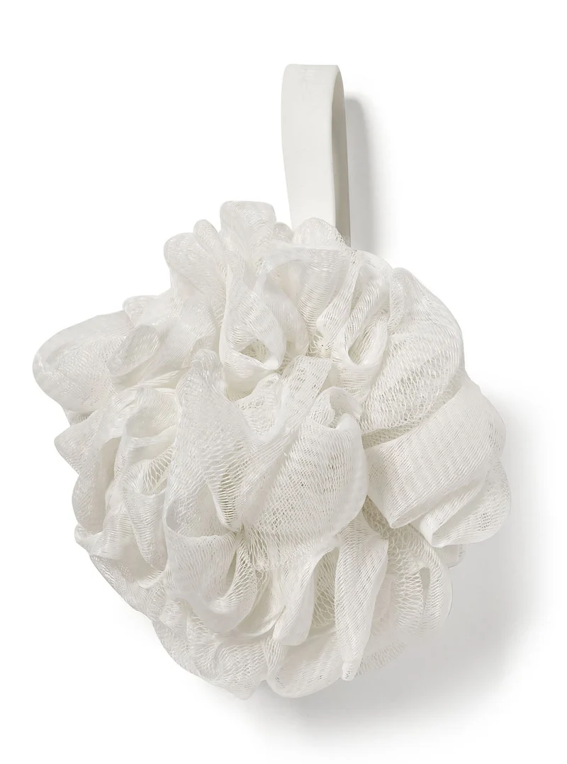 White Loofah Bath Sponge