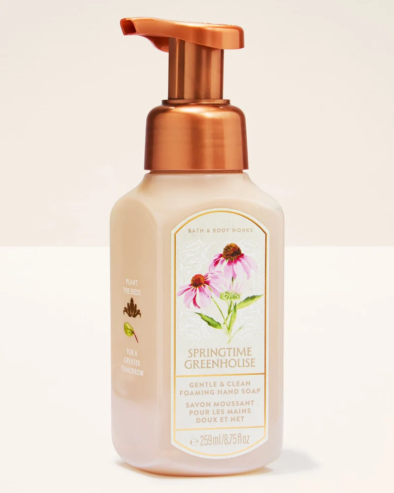 Springtime Greenhouse Gentle & Clean Foaming Hand Soap