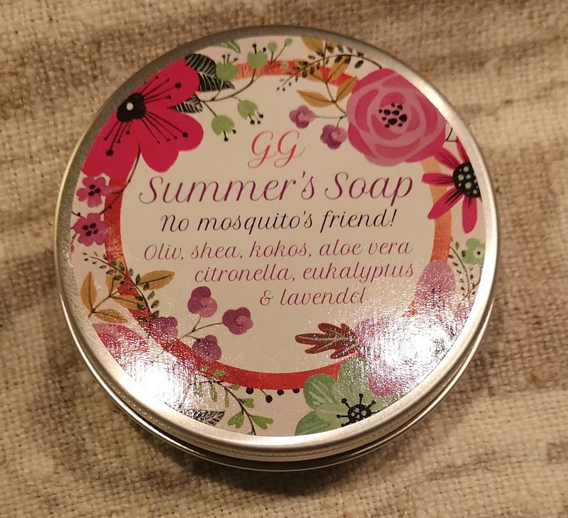 Summer's Soap no mosquito's friend