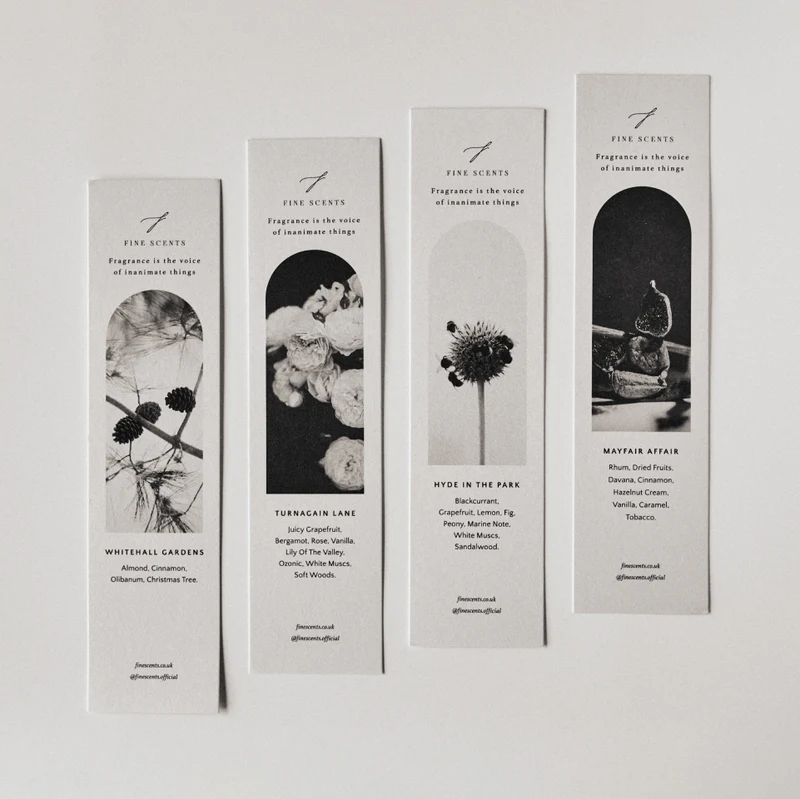 Scented Bookmarks