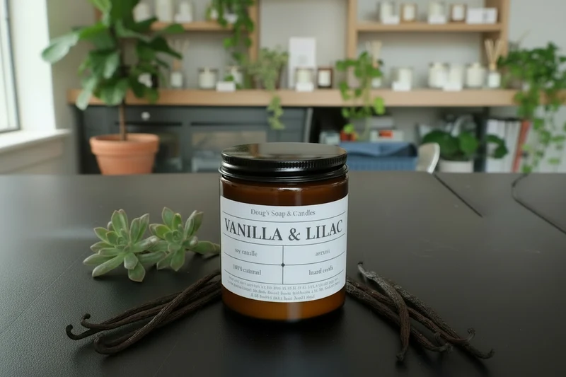 Vanilla & Lilac Candle