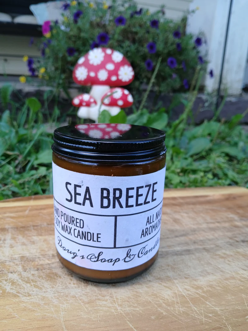 Sea Breeze Sented Candle (8oz)
