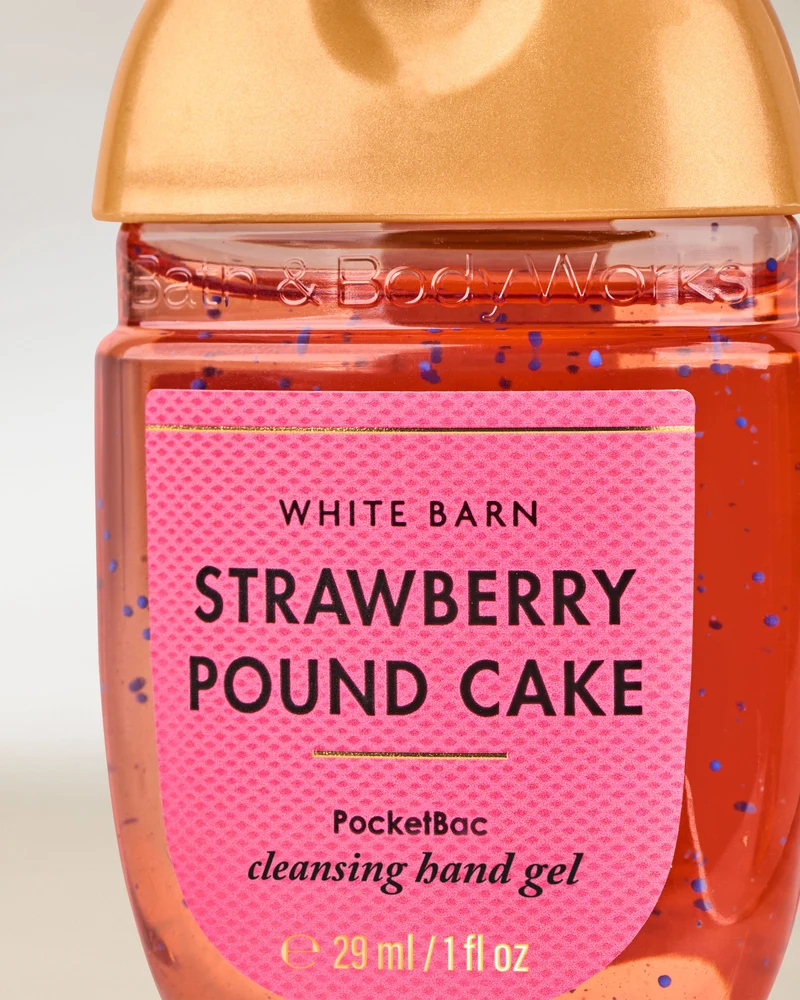Strawberry Pound Cake PocketBac Cleansing Hand Gel