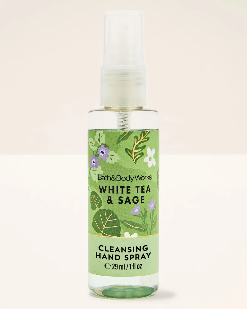White Tea & Sage Cleansing Hand Spray