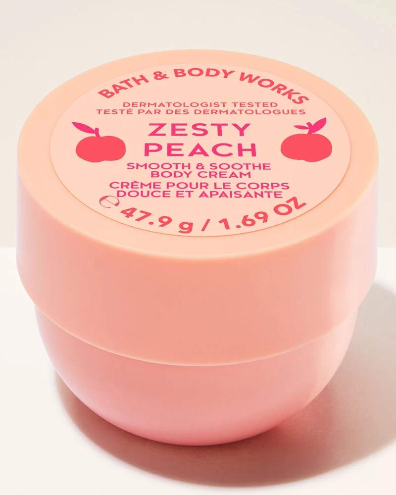 Zesty Peach Travel Size Smooth & Soothe Body Cream