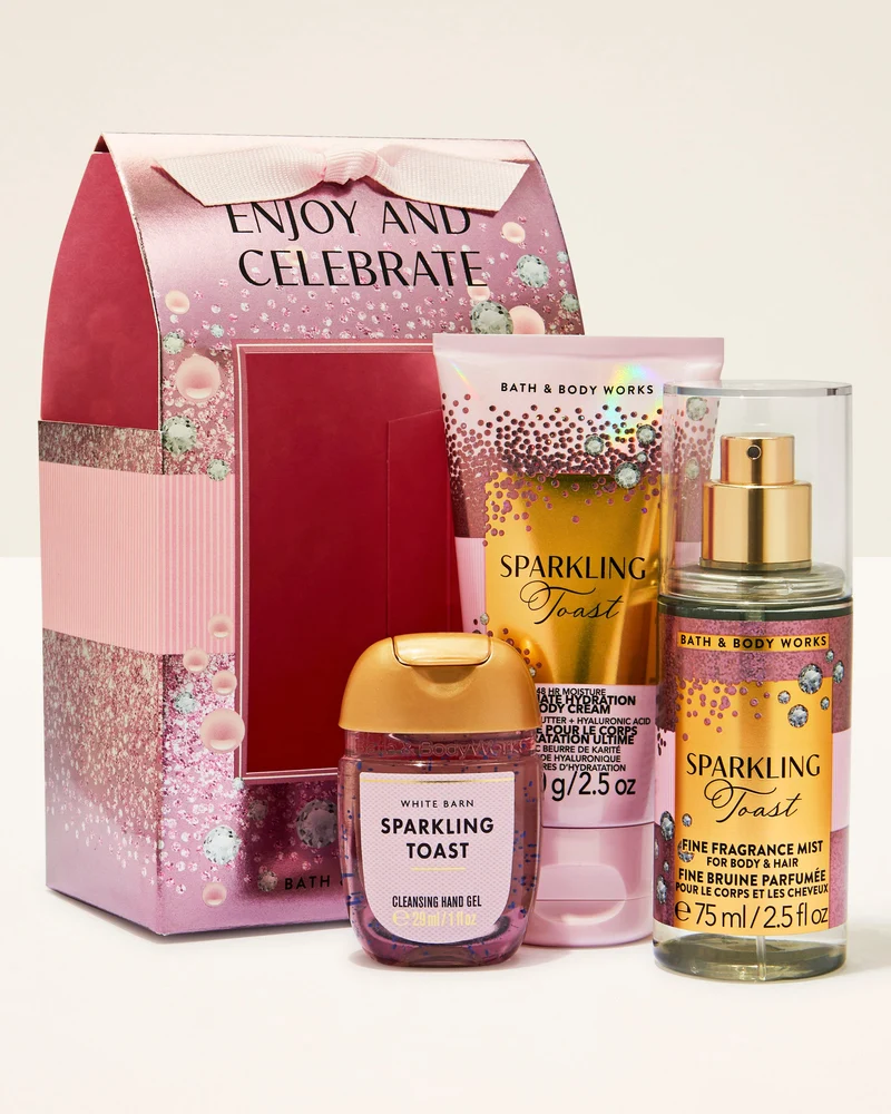 Sparkling Toast Tent Gift