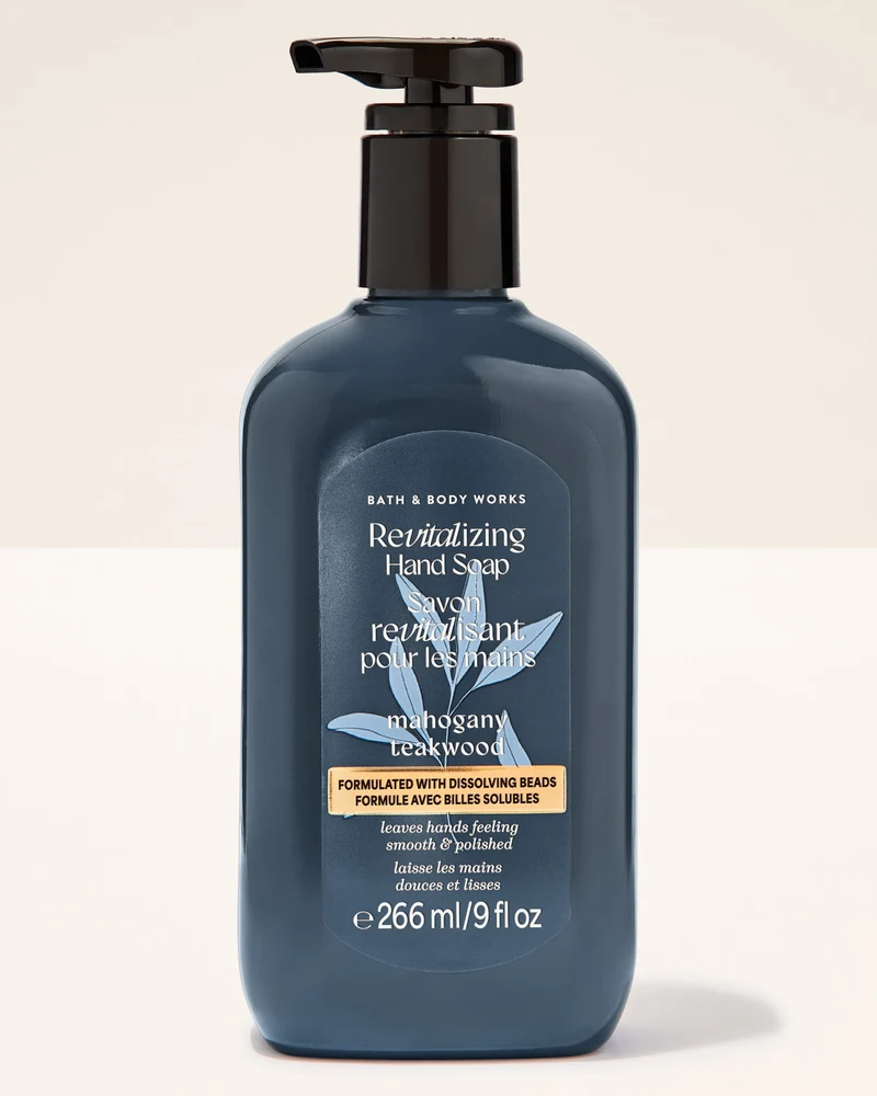 Mahogany Teakwood Revitalizing Gel Hand Soap