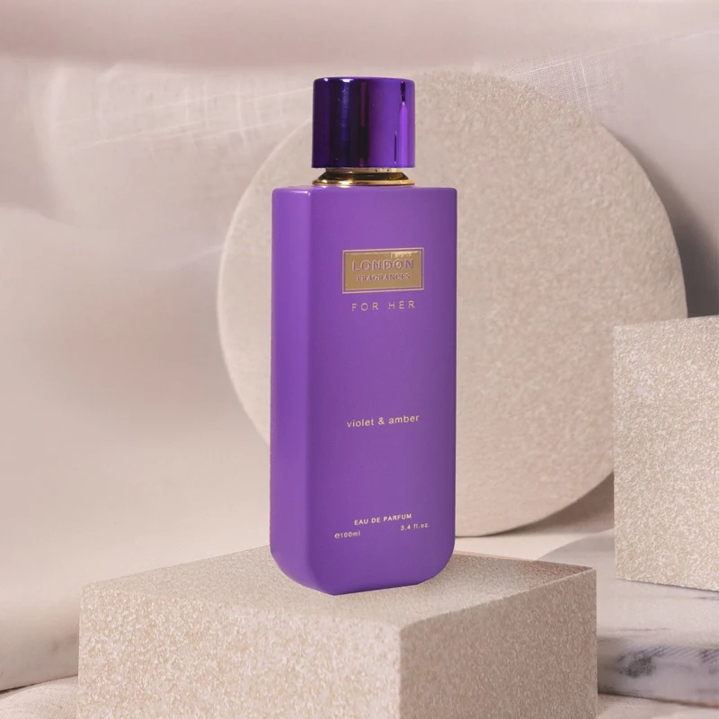 London Fragrances For Her Violet & Amber - Eau de Parfum 100ml