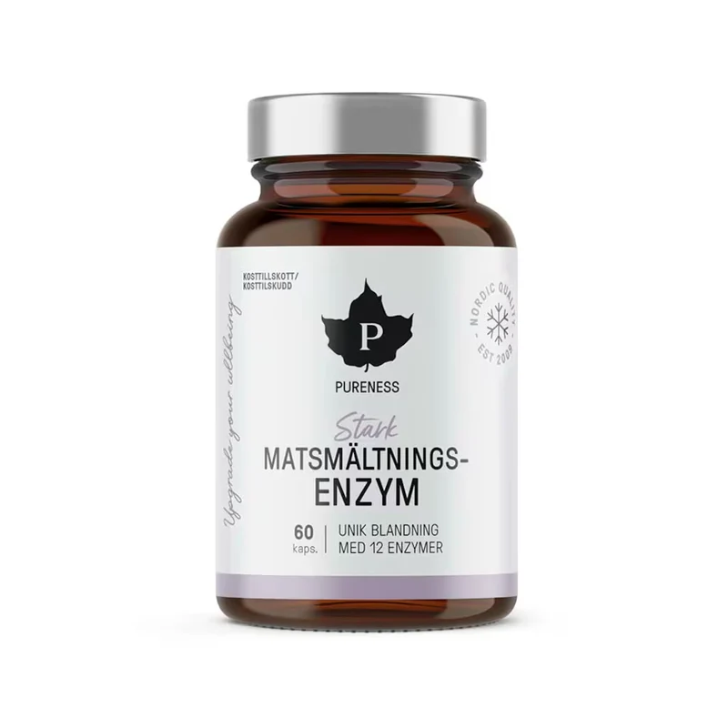 Pureness ~ Stark matsmältningsenzym 120 kapslar