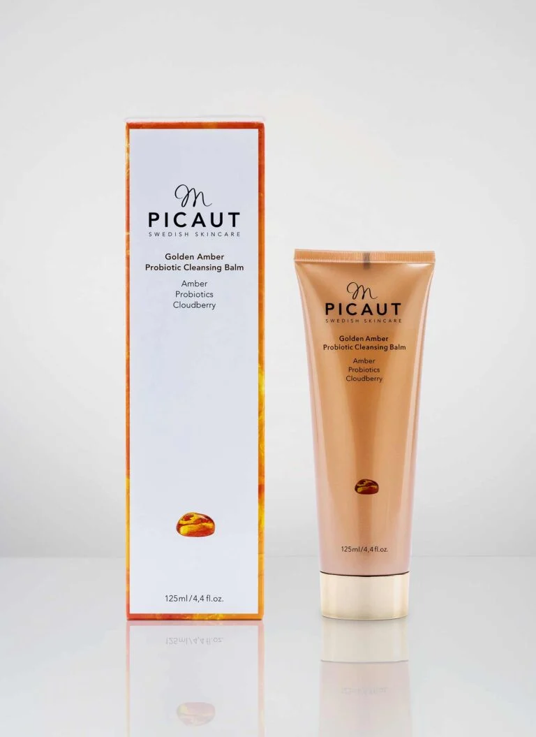 M picaut ~ Golden Amber Probiotic Cleansing Balm