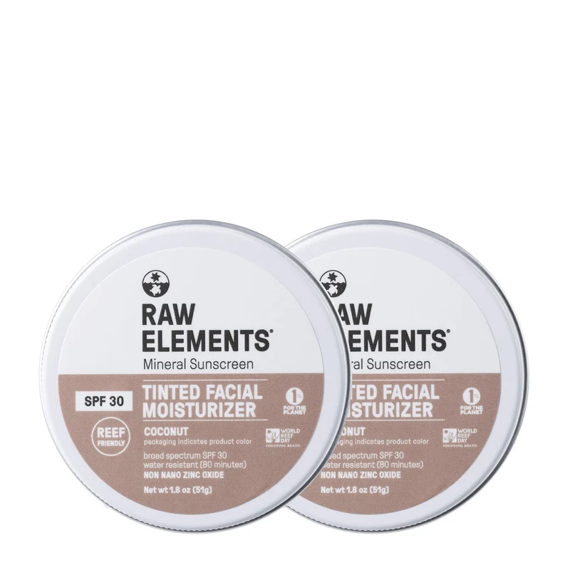 TINTED FACE MOISTURIZER SPF 30 | COCONUT-2 Pack