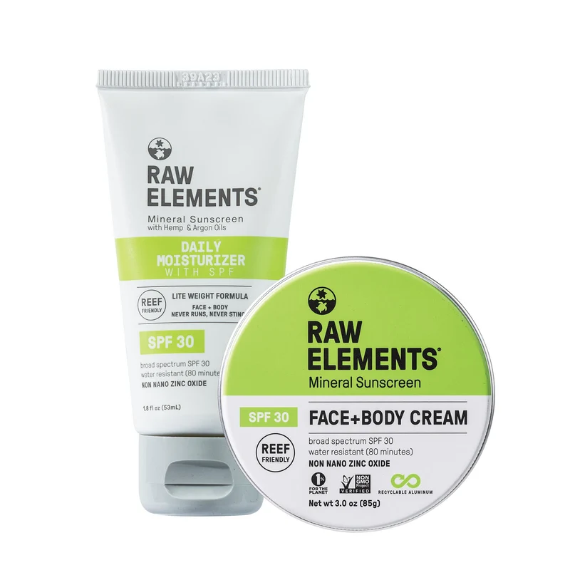 Face + Body Tube SPF 30 Bio-Resin Tube & Plastic Free Tin Bundle
