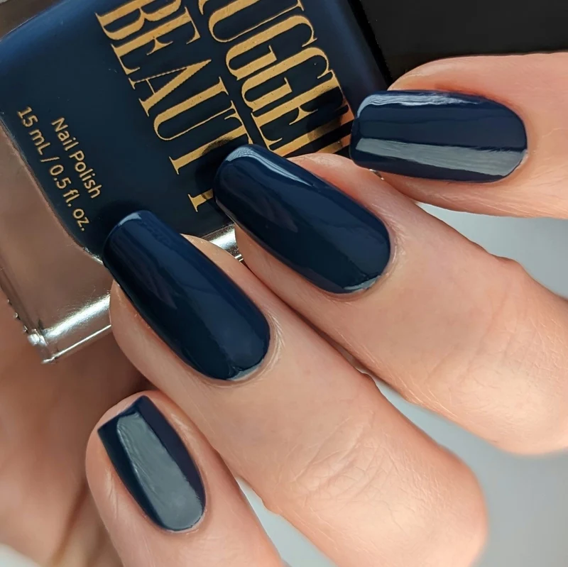 Denim Jeans Blue Nail Polish
