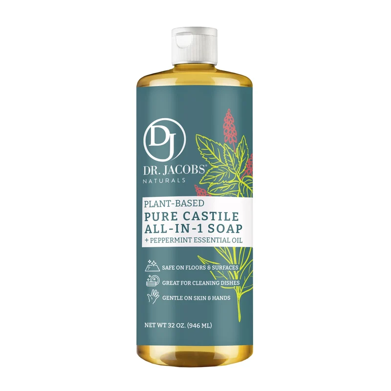 Peppermint All-in-One Castile Soap