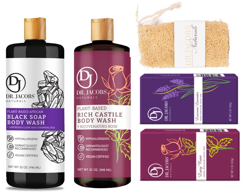 Lavender & Rose Castile Soap Bundle