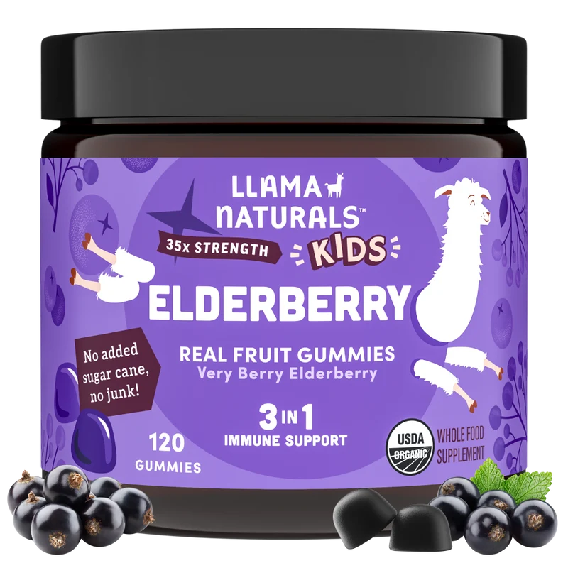 Kids Elderberry Immunity Gummies (120 ct)