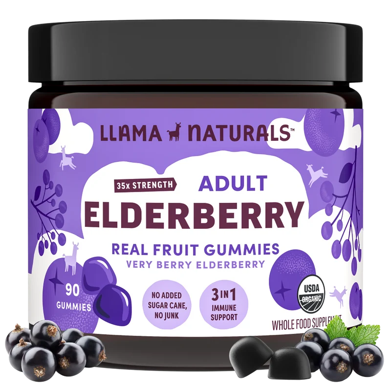 Adult Elderberry Immunity Gummies (90ct)