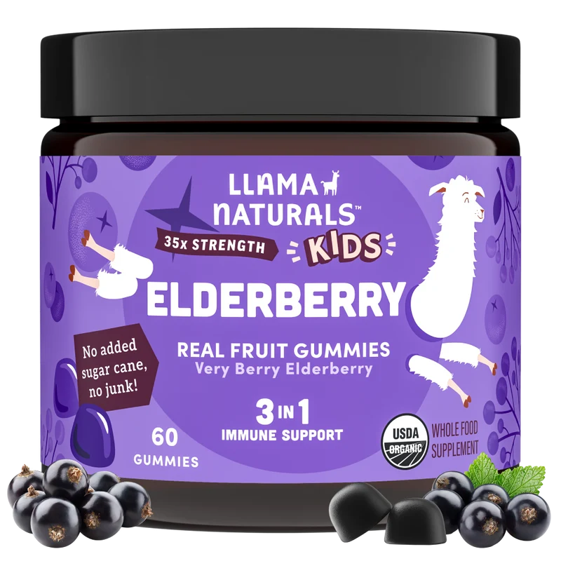 Kids Elderberry Immunity Gummies (60 ct)